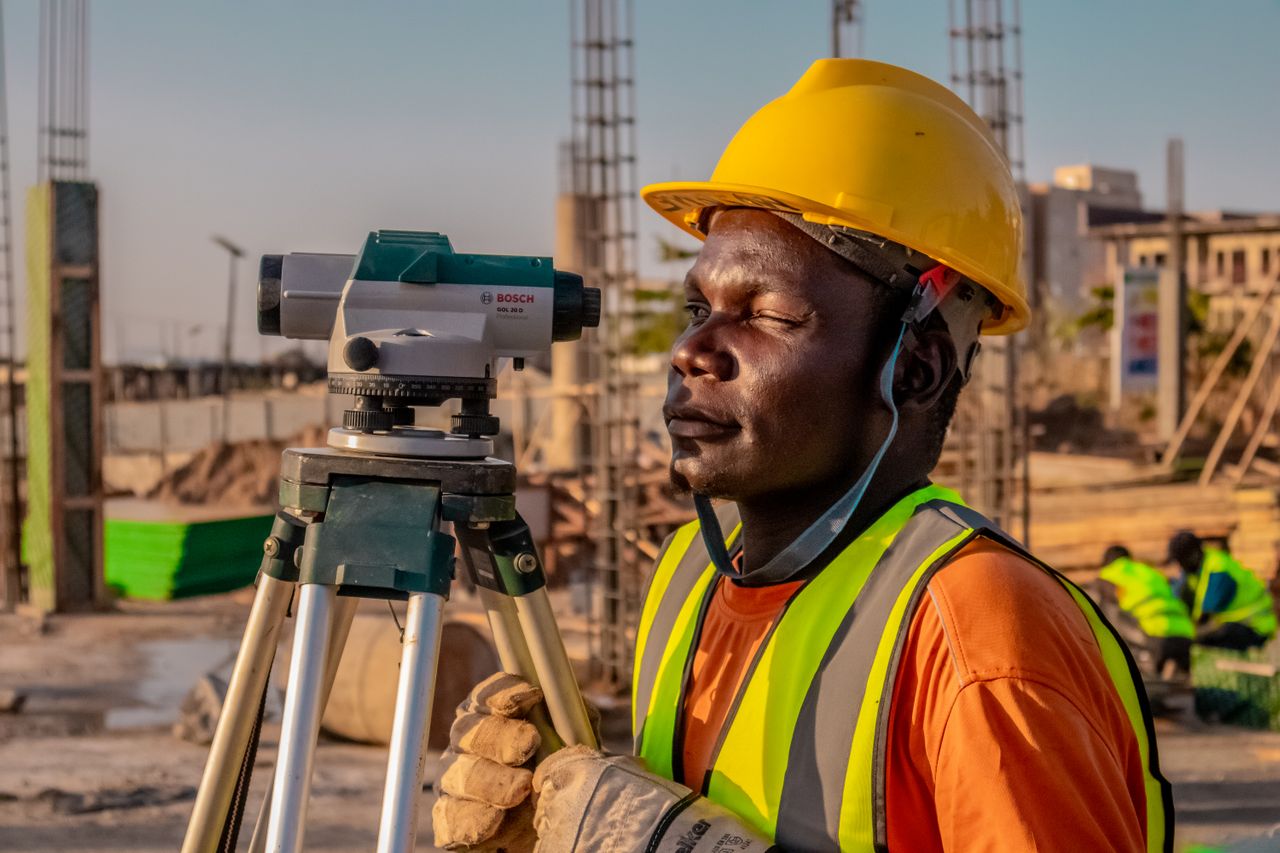 Laser de chantier