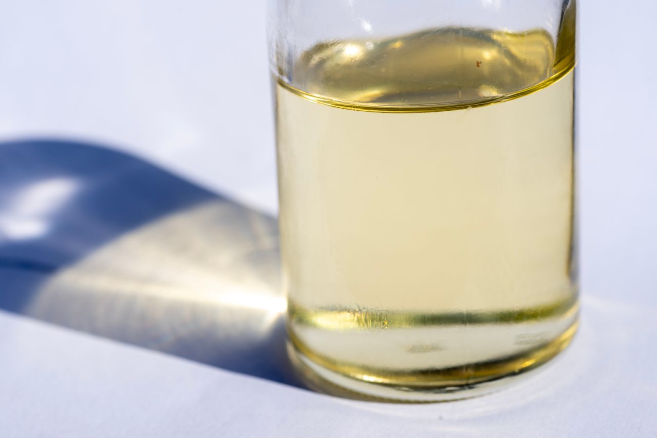 Essence de térébenthine et huile de lin